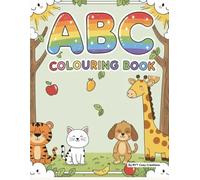 Abc colouring book for kids: Animals, fruits & fun learning