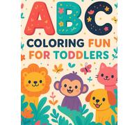 ABC COLOURING BOOKS FOR AGE 3 Big easy pictures For Little Hands To Learn Letters A-Z