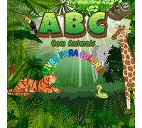 ABC com Animais | Livro para colorir