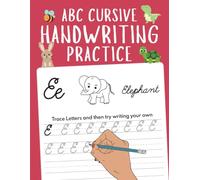 ABC Cursive Handwriting Practice Letter Tracing for Kids: A Fun and Engaging Cursive Writing Practice Book for Children and Beginners, Cursive writing ... book to learn writing in cursive 54 Pages