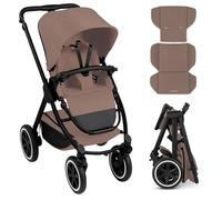ABC Design Passeggino e passeggino sportivo Samba 2 con seggiolino sportivo (da circa 9 mesi) - Beige scuro