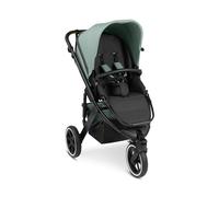 ABC Design Passeggino Sportivo Salsa Run - Buggy a Tre Ruote per Corsa, Jogging e Pattinaggio con Sedile Reversibile, Pneumatici, Sospensioni Integrate e Freno a Mano - Verde Acqua