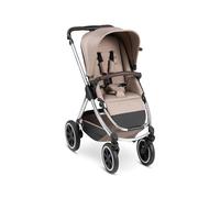 ABC Design Samba - Passeggino Compatto in Chiusura per Bambini - Sportivo, Ruote con Camera d'Aria e Cursore Regolabile - Navicella Opzionale - Grigio