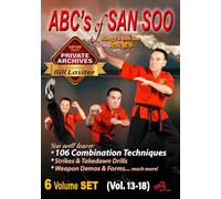 ABC di SAN SOO Kung Fu - Vol-13, 14, 15, 16, 17 e 18 - (6 Vol Set) di GM Bill Lasiter [DVD]