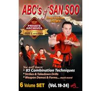 ABC di SAN SOO Kung Fu - Vol-19, 20, 21, 22, 23 & 24 - (set da 6 Vol) di GM Bill Lasiter