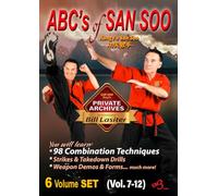 ABC di SAN SOO Kung Fu - Vol-7, 8, 9, 10, 11 e 12 - (set da 6 Vol) di GM Bill Lasiter [DVD]