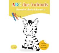 ABC dos Animais: Livro de colorir educativo