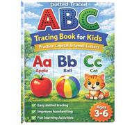 ABC Dotted Tracing Book for Kids: Ages 3-6 | Learn Letters with Fun