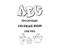 ABC Educational coloring book for kids with full alphabet letters