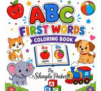 ABC First Words Coloring Book