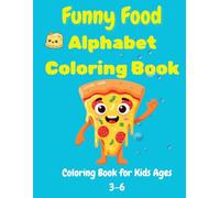 ABC Food Coloring Book for Kids