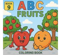 ABC Fruits Coloring Book: Educational Coloring Pages with fruits