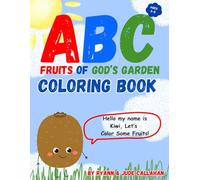 ABC Fruits of God's Garden Coloring Book