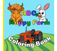 ABC Happy Farm Coloring Book