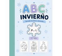 ABC INVIERNO: Aprende el abecedario coloreando