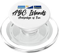 ABC Islands Arcipelago del divertimento Aruba, Bonaire e Curaçao PopSockets PopGrip per MagSafe