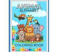 ABC Jungle: My Animal Alphabet Coloring Adventure: Learn Letters and Animal Names with Cute Creatures for Toddlers and Preschoolers