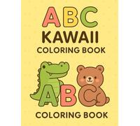 ABC Kawaii Coloring Book