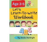 ABC Learn-to-write WorkBook: Practice for Kids with Pencil Control, Line Tracing, Coloring, and More!