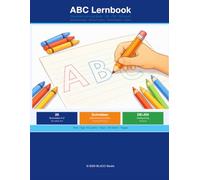 ABC Lernbook: ABC Lernbook· Trace Letters · DE + EN Bilingual · Writing Practice for Kids Ages 4-8
