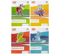 ABC-Lernlandschaft 1/2. Basis-Paket: 4 Arbeitshefte Druckschrift Klasse 1/2