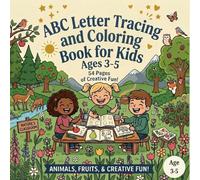 ABC Letter Tracing and Coloring Book for Kids Ages 3-5: Learn to Write Letters with Fun Coloring Pages, Pen Control Practice, and Preschool Learning Activities