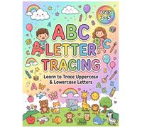 ABC Letter Tracing Book for Preschoolers: A Fun Handwriting Practice Workbook to Learn Uppercase & Lowercase Letters, Build Fine Motor Skills, and Enjoy Coloring Activities for Kids Ages 3-5