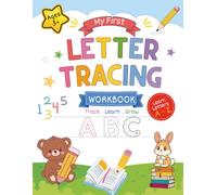 ABC Letter Tracing Workbook for Kids Ages 3-5: Learn Alphabet Letters, Numbers and First Words: A Fun Preschool Handwriting Practice Book with ... Coloring Pages, and a Completion Certificate