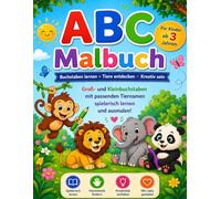 ABC Malbuch: Buchstaben und Tiere