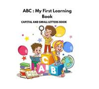 ABC: My First Learning Book: Learn Letters with Big Alphabet Pages and Color
