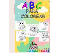 ABC para colorear: Aprende letras y palabras jugando