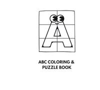 ABC PUZZLE KIDS COLORING BOOK