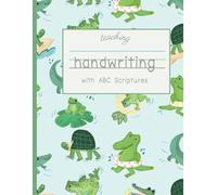 ABC Scripture Handwriting Workbook: Alligator Cover