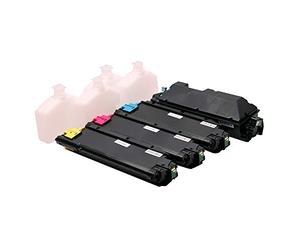 ABC Set compatibile 4x Toner per Kyocera TK-5280 per Ecosys M6235 M6235cidn M6635 M6635cidn M6635cidnt M6635tn P6235 P6235cdn P6235cidn M 6235 P 6235 TK5280 TK-5280K TK-5280C TK-5280M TK-5280Y