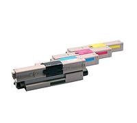 ABC Set compatibile 4x Toner per Oki C332 C332DN MC363 MC363DN MC363N C 332 C 332DN MC 363 MC 363DN MC 363N 46508713 46508714 46508715 46508716