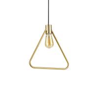 Abc sp1 triangle lampada a sospensione E27 OTTONE