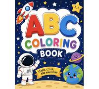 ABC Space Coloring Book