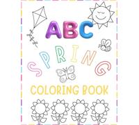 ABC SPRING COLORING BOOK