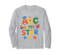 ABC Superstar Cute Back to School - Alfabeto per Ragazzi e Ragazze Maglia a Manica
