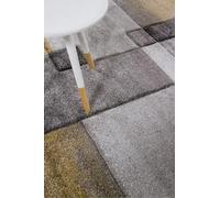 ABC Tappeto Timelapse Grey Yellow 190X133 (Galleriafarah1970)