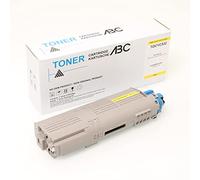ABC Toner compatibile Giallo 6000 pagine per Oki C532 C532DN C542 C542DN MC563 MC563DN MC573 MC573DN C 532 C 532DN C 542 C 542DN MC 563 MC 563DN MC 573 MC 573DN 46490405