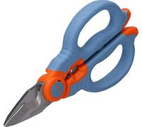 ABC Tools 2183/9 Forbici per elettricisti, Azzurro/Arancio