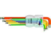 ABC Tools A 3109 7900 Serie di Chiavi Sferopoliedriche Maschio Esagonali, Multicolore