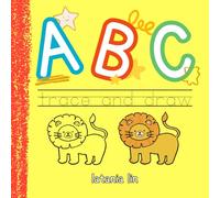 ABC Trace and Draw Animal Alphabet Book for Early Learners