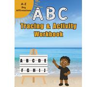 ABC Tracing and Activity Workbook: Boys A-Z Affirmation Activity Workbook