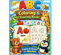 ABC Tracing and Coloring Book