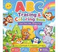 ABC Tracing and Coloring Book: Learn, Trace, Color, and Have Fun!