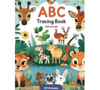 ABC Tracing Book: Alphabet Tracing Workbook Featuring Cute Animals from A to Z