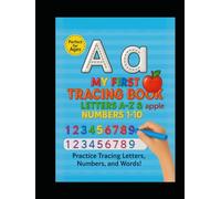 ABC Tracing Book for Kids Ages 3-5: Letter Practice, First Words & Fun Coloring: Learn to Write Letters and Words - Preschool Handwriting Practice Made Easy