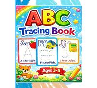ABC Tracing Book for Kids Handwriting Practice| Uppercase and Lowercase Letters | Ages 3-5